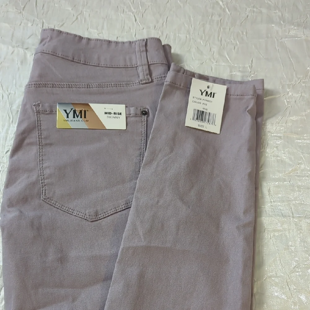 YMI Lavender Skinny Pants - Picture 1 of 3